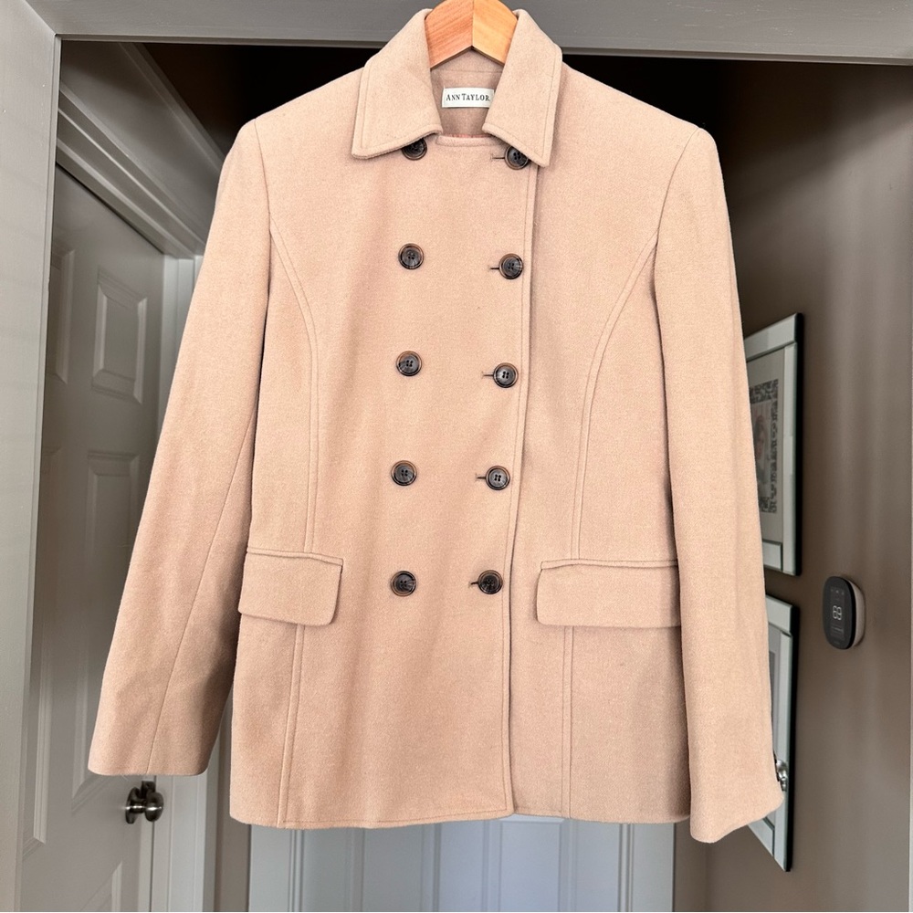 Ann Taylor double breasted pea coat